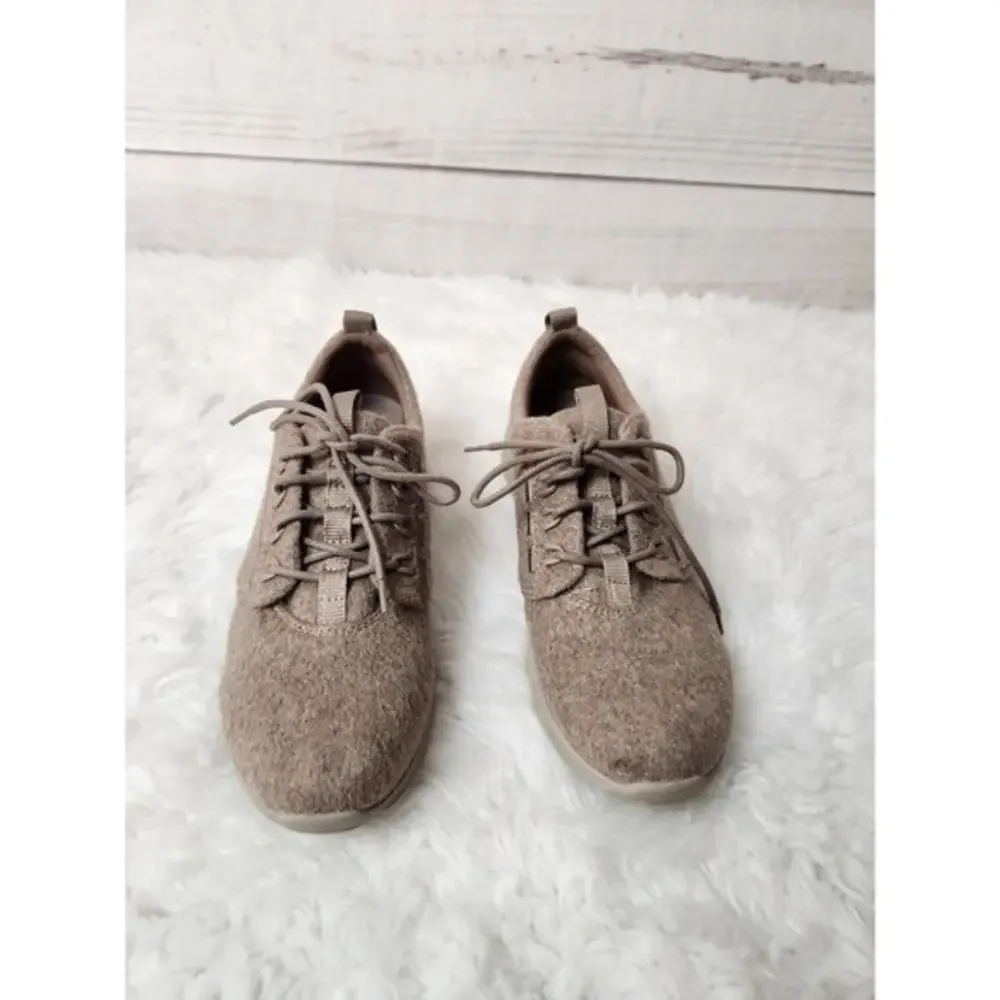 Earth Womens Scenic Quartz Fashion Sneakers Shoes Beige Taupe Lace Up Fabric 8M‎